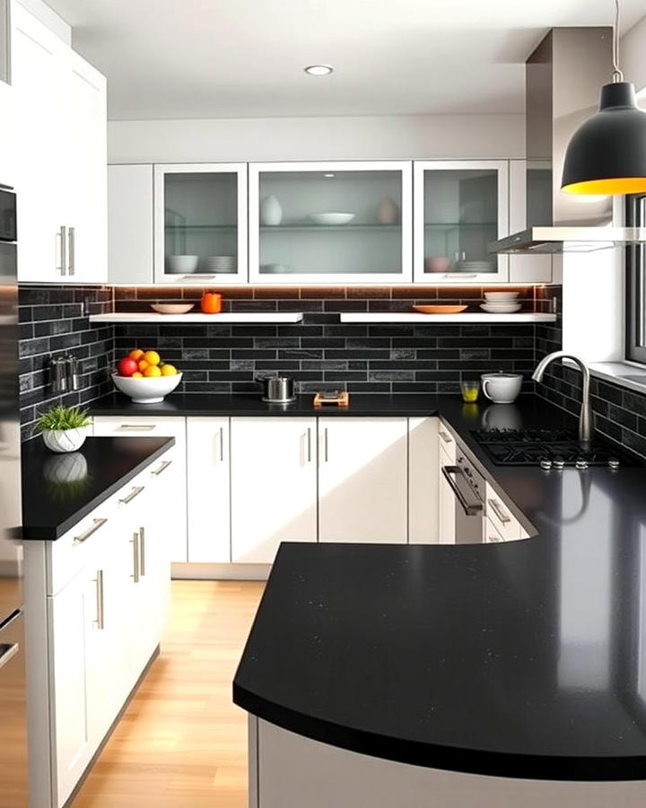 Black Laminate Countertops for Budget Friendly Style