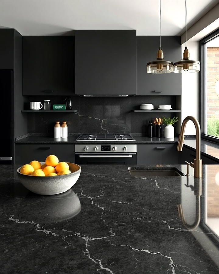 Black Lava Stone Countertops