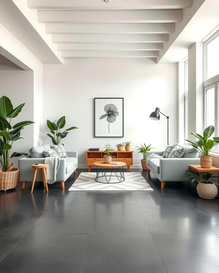 Black Linoleum Floors for Sustainability