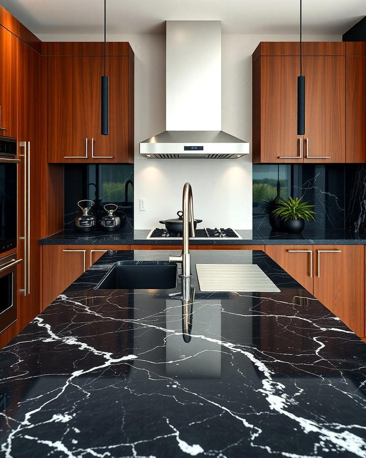 Black Marble Countertops