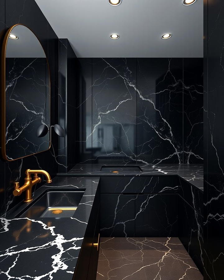 Black Marble Countertops
