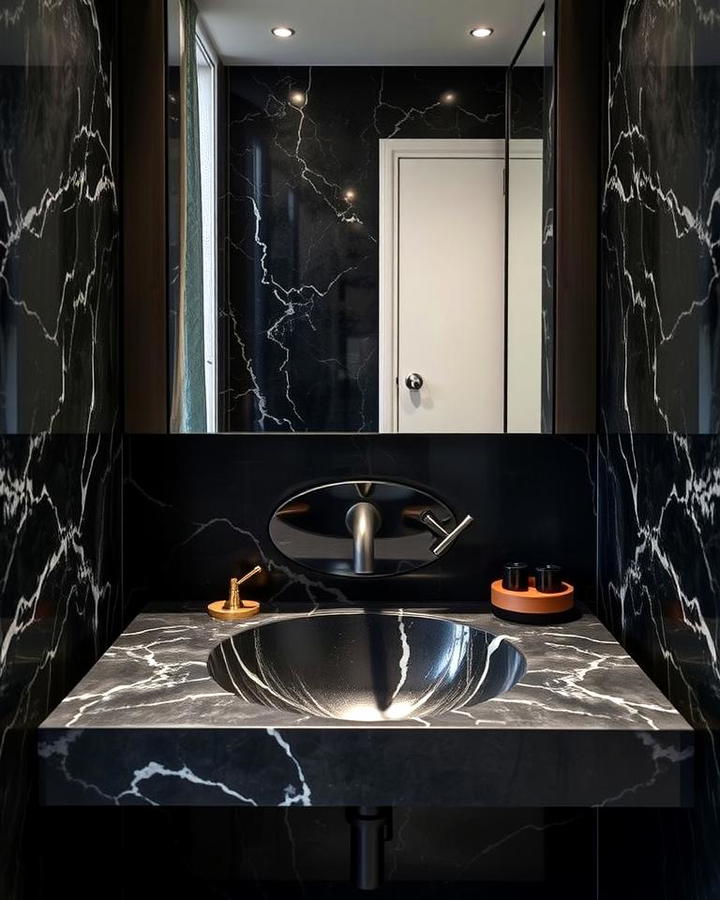 Black Marble Sinks