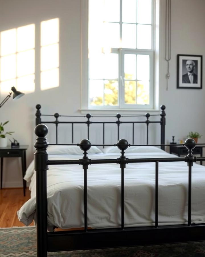 Black Metal Bed Frame