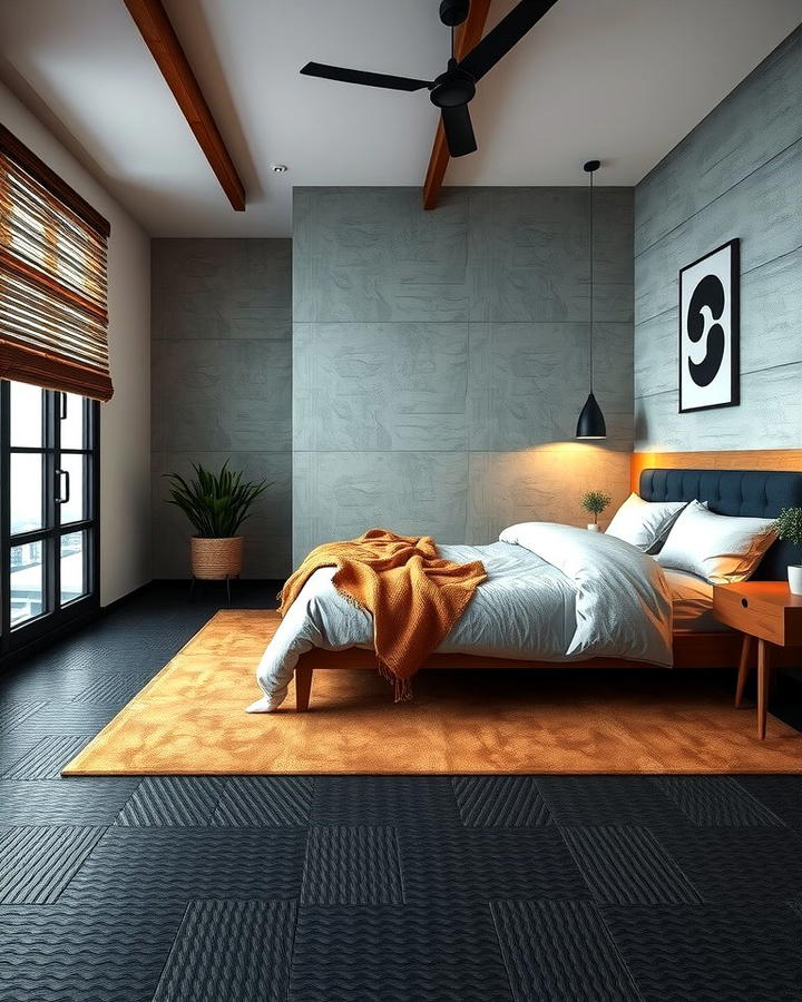 Black Rubber Flooring for a Unique Texture