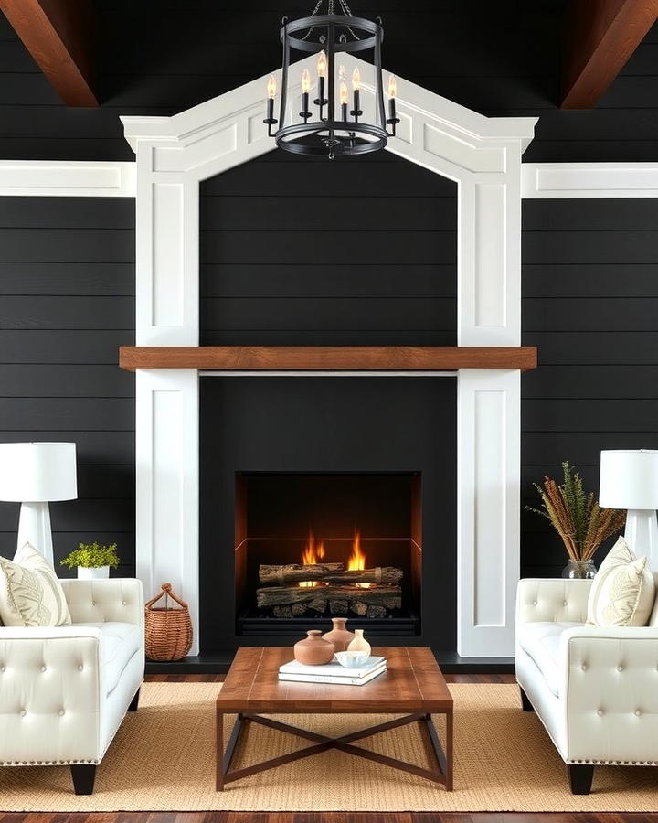 Black Shiplap Statement