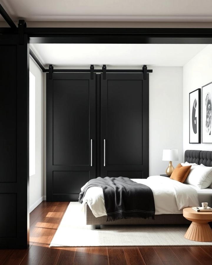 Black Sliding Barn Doors