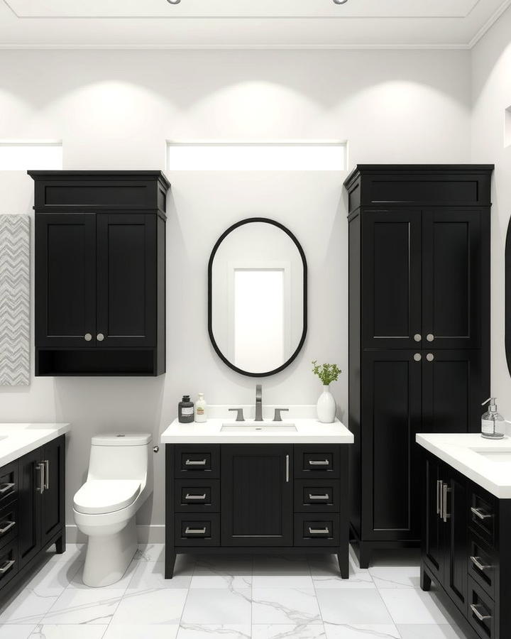 Black Vanity Units