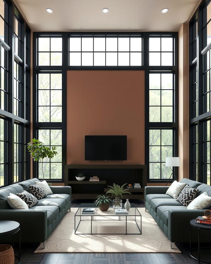 Black Window Frames for Contemporary Edge