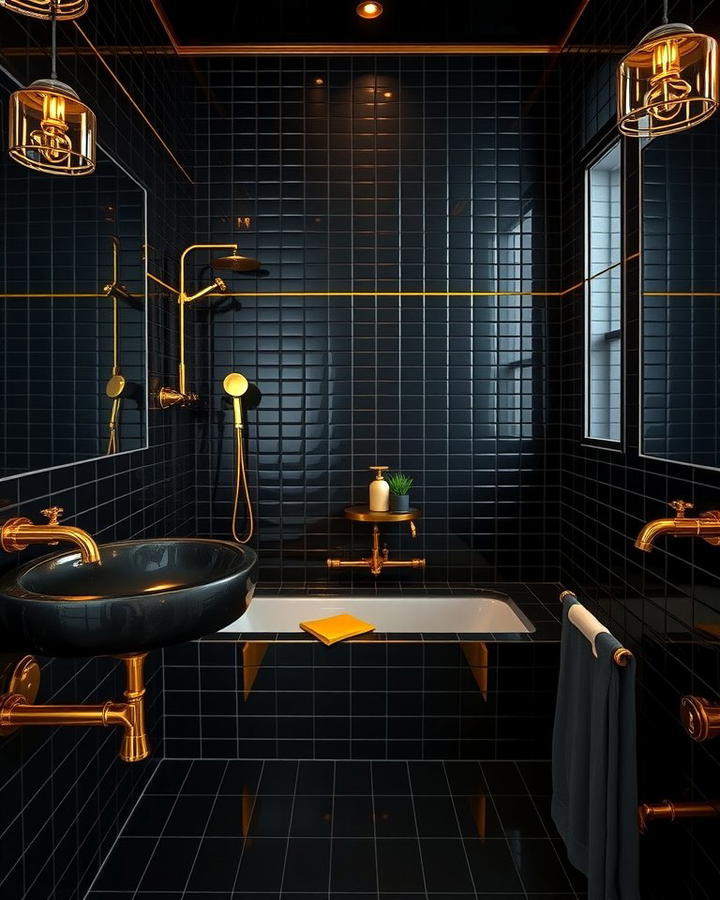 Black and Gold Glamour