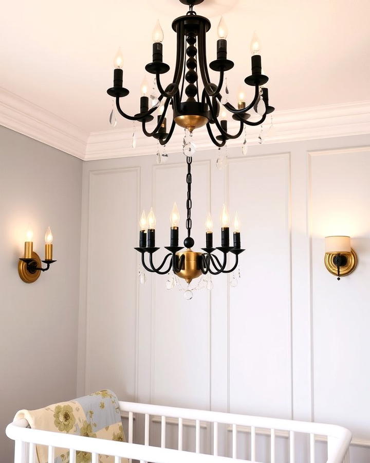 Black and Gold Lighting Fixtures