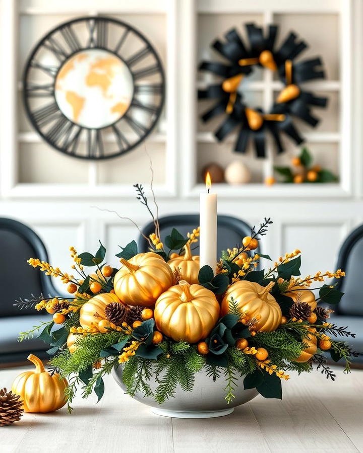 Black and Gold Seasonal Themes