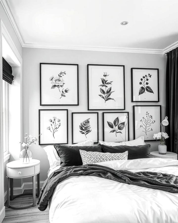 Black and White Botanical Prints