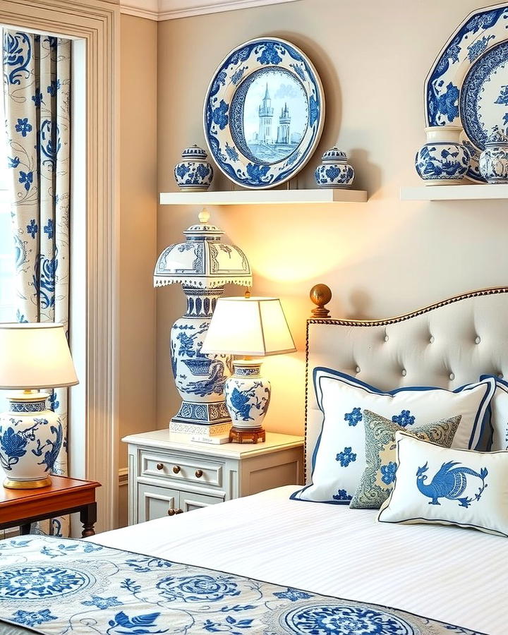 Blue and White Porcelain Decor