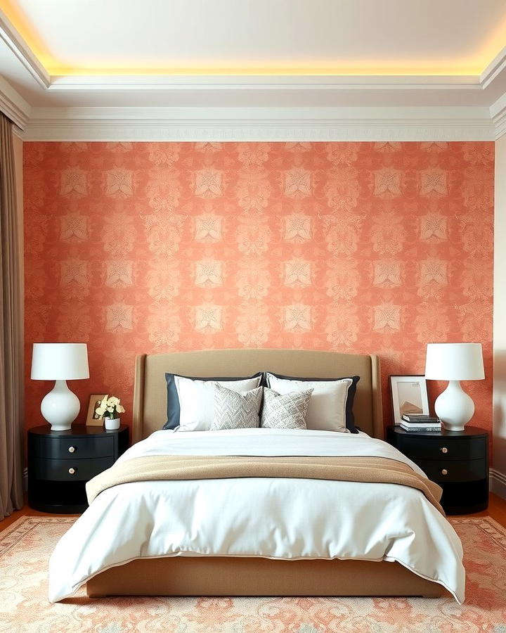 Blush Pink Accent Wall