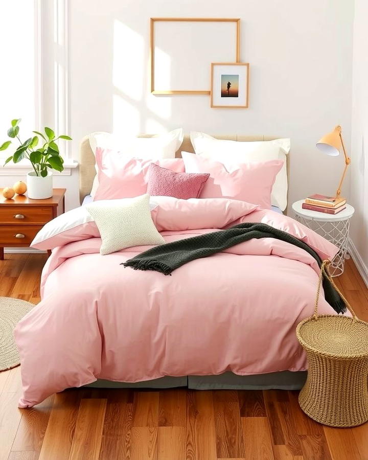 Blush Pink Duvet Cover