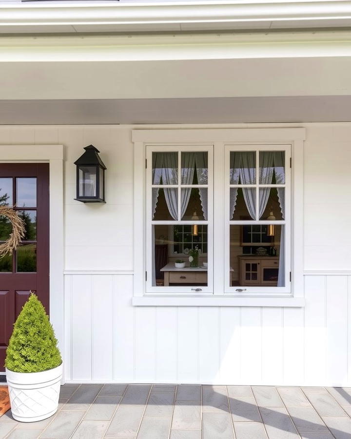 Board and Batten Wainscoting for Farmhouse Style