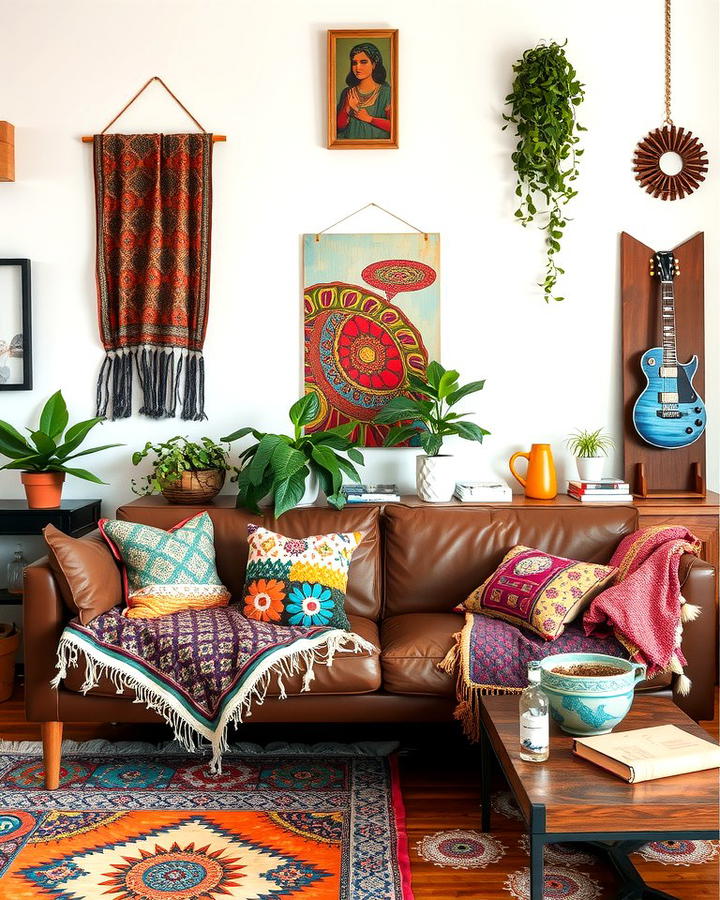 Bohemian Flair with Eclectic Decor