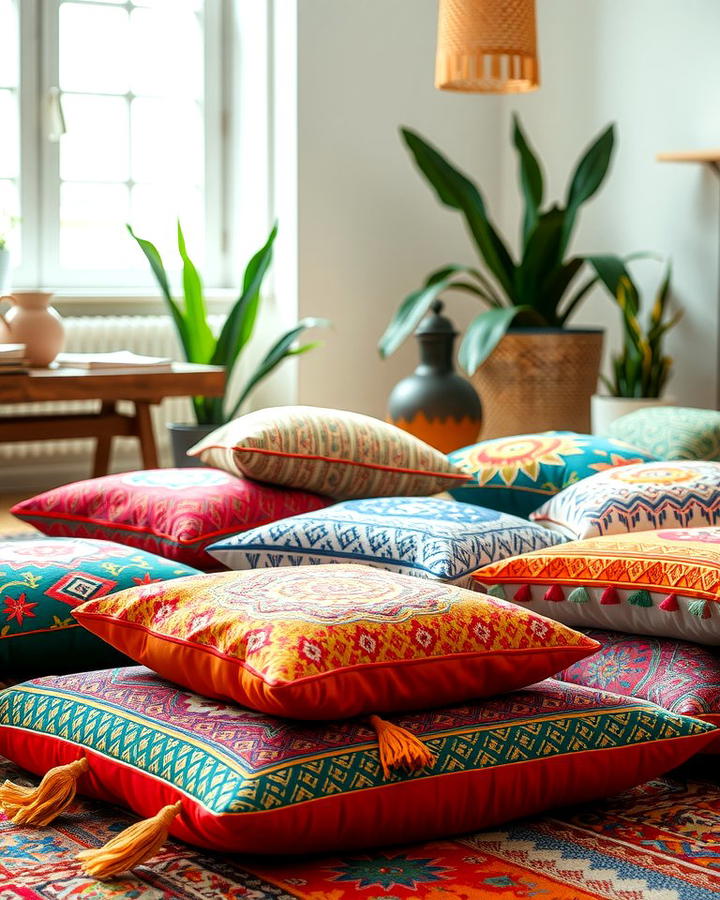 Bohemian Floor Cushions 2