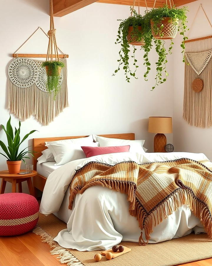 Bohemian Touch with Textured Decor