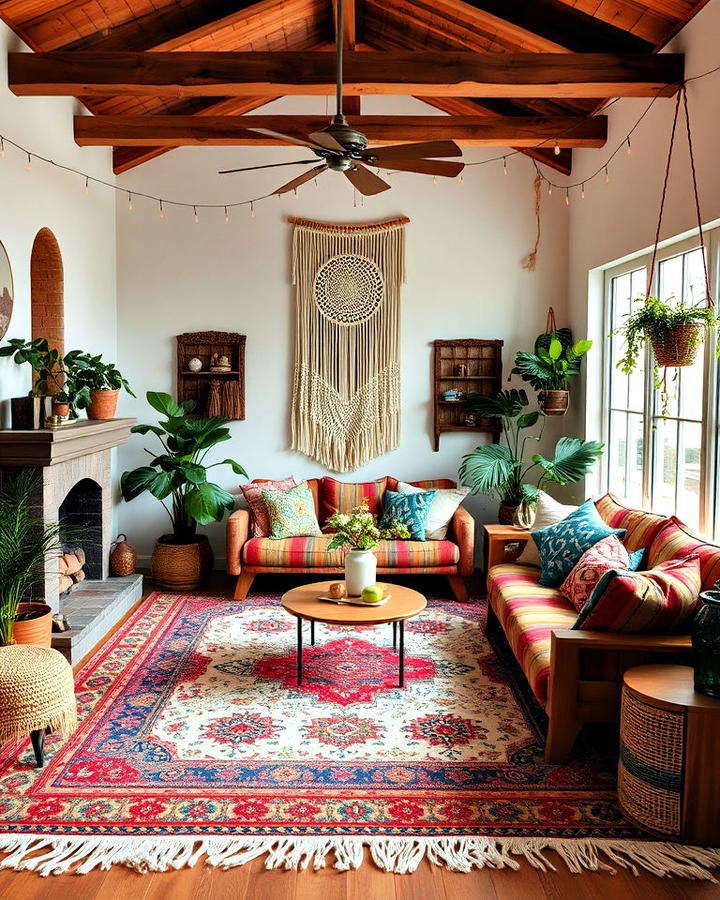 Bohemian style Room to Add Charm