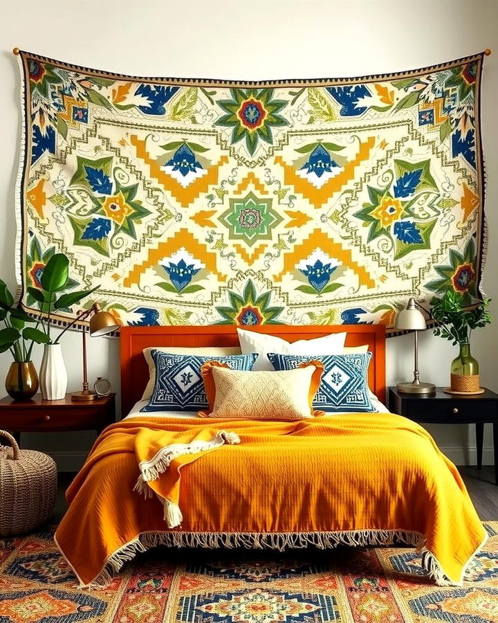 Boho Tapestries with Sage Hues