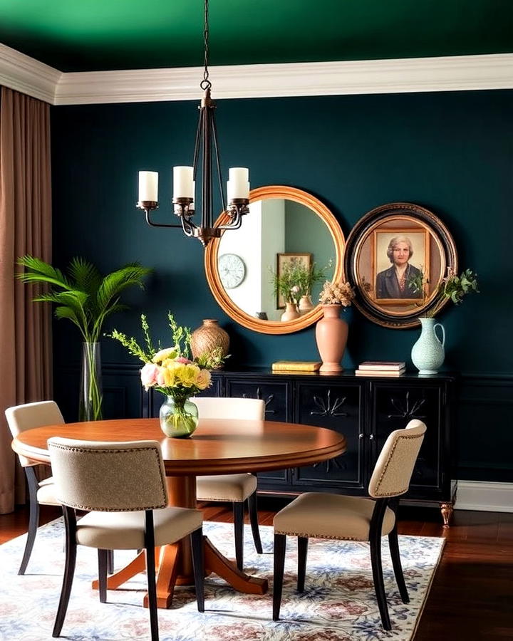 Bold Accent Walls Dining Room for a Statement Look