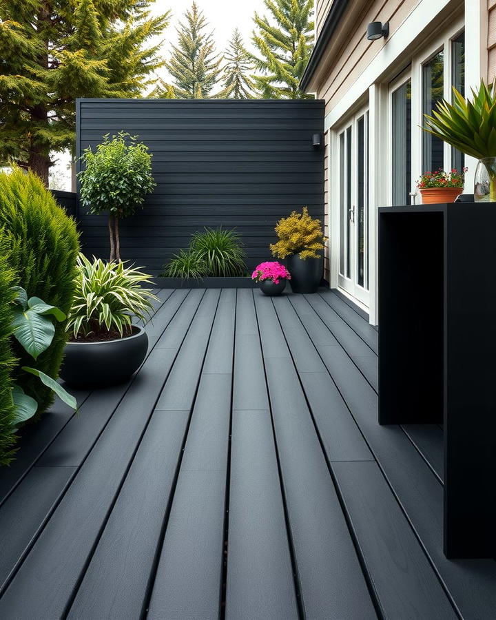 Bold Black for a Dramatic Statement