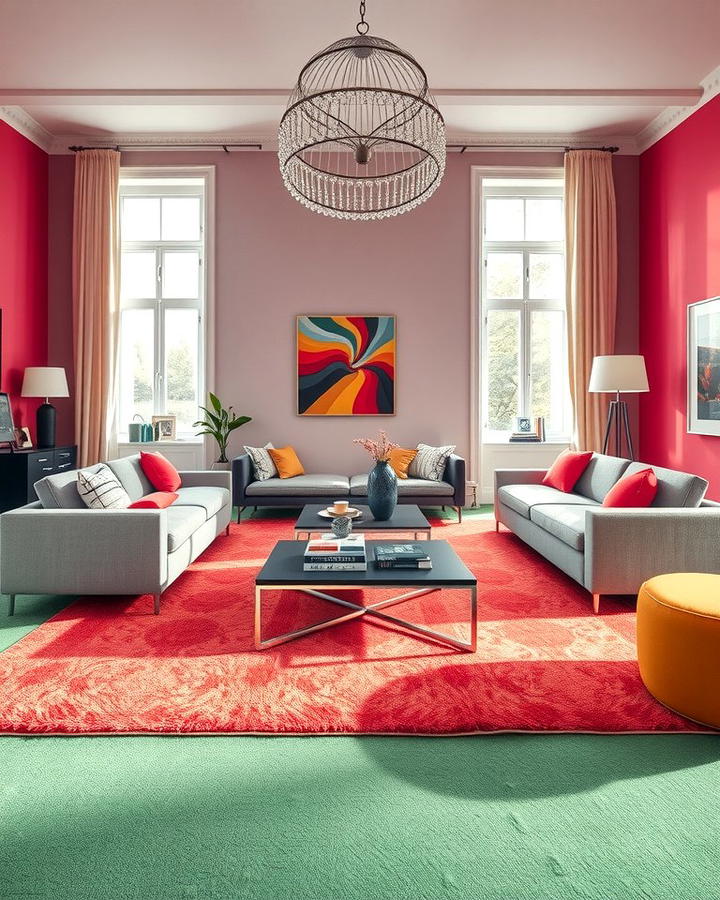 Bold Color Carpets for a Vibrant Statement