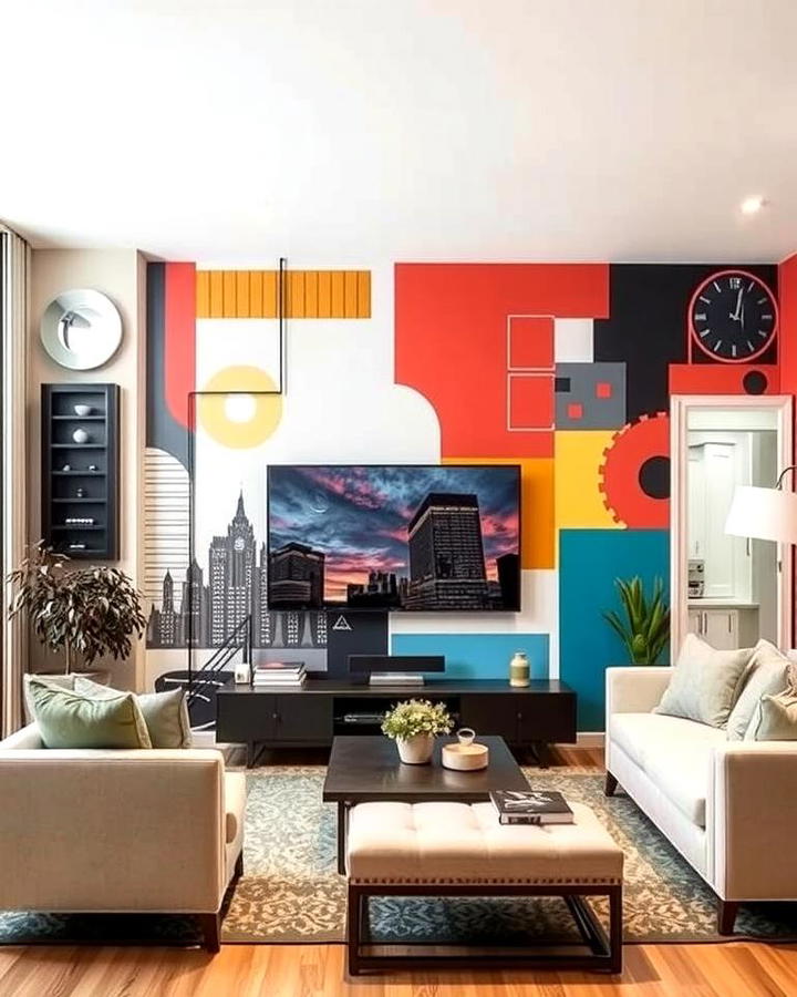 Bold Graphic Murals