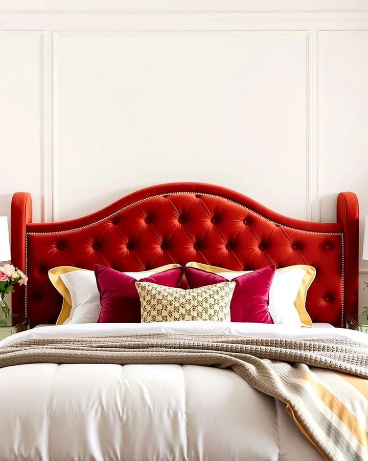 Bold Headboard for a Statement Look