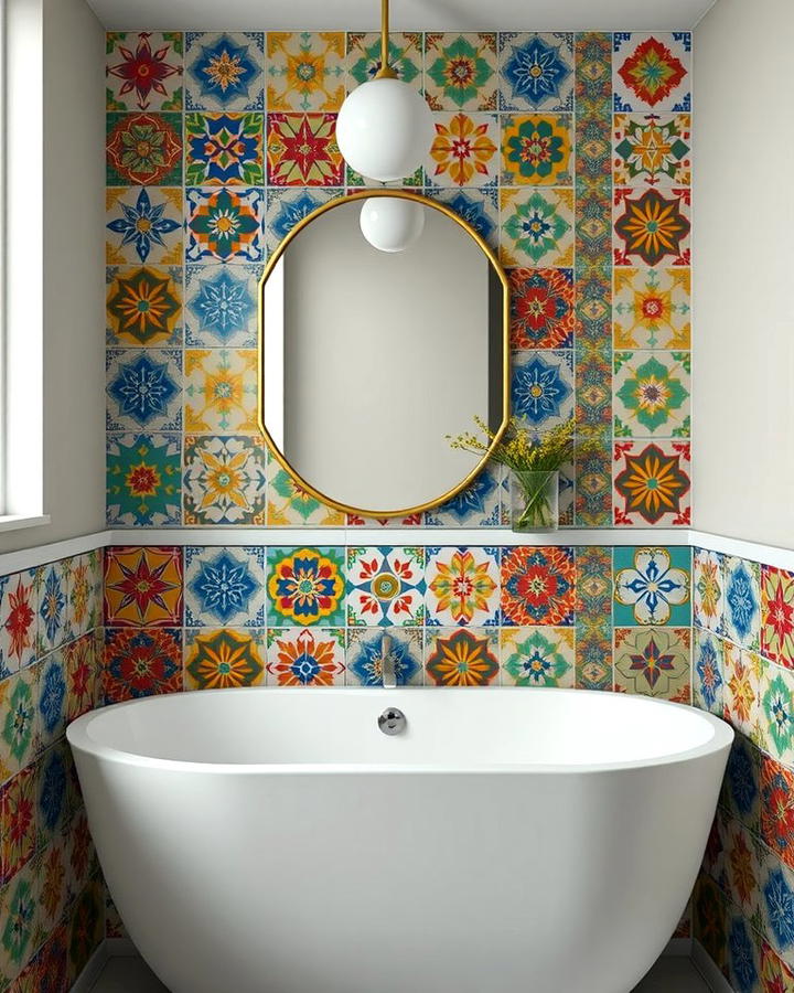 Bold Patterns with Cement Tiles