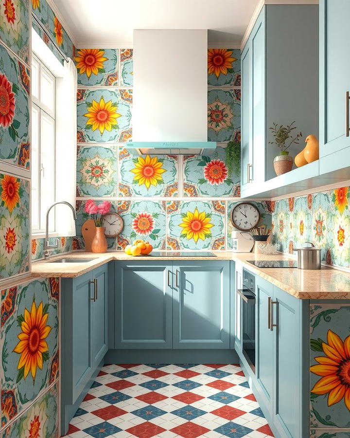 Bold Style with Patterned Tiles