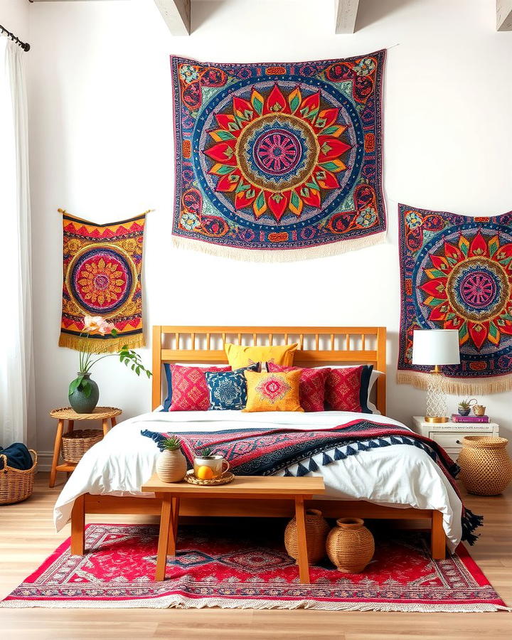 Bold and Vibrant Wall Tapestries