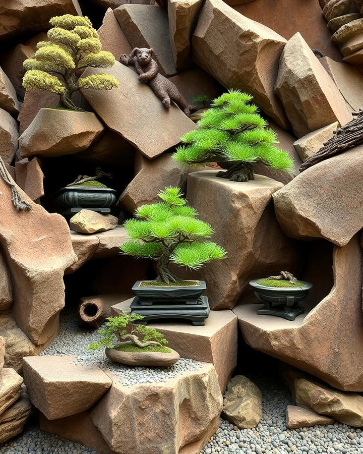 Bonsai Rock Crevices