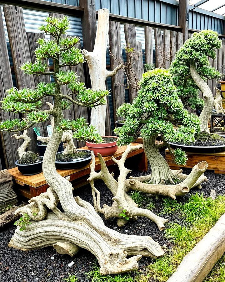 Bonsai with Driftwood