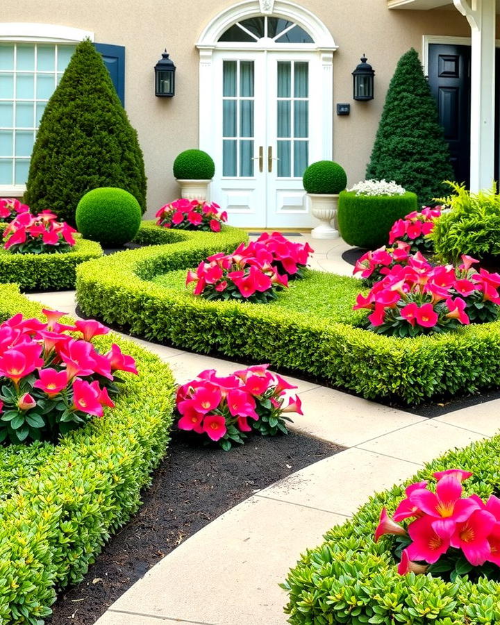 Boxwood Edging for Flower Beds