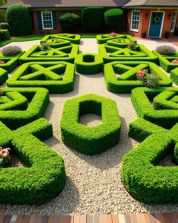 Boxwood Parterre Designs