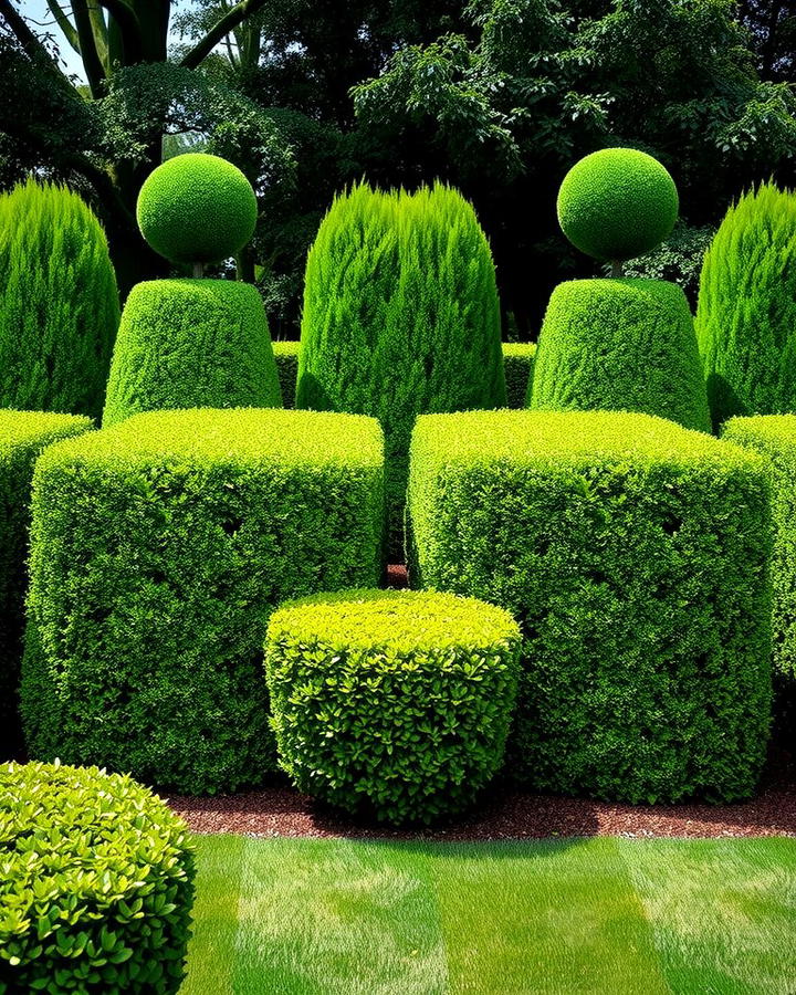 Boxwood as Privacy Screens