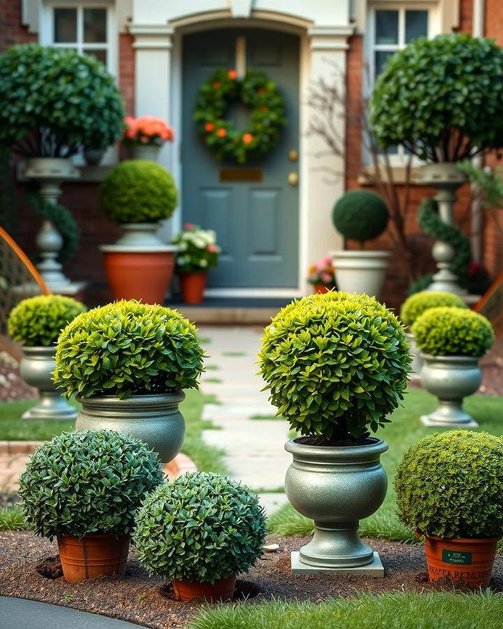 Boxwood in Planters