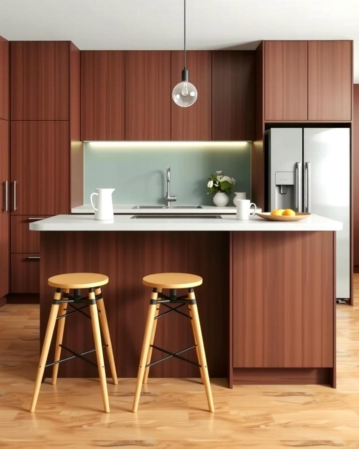 Breakfast Bar with Stools