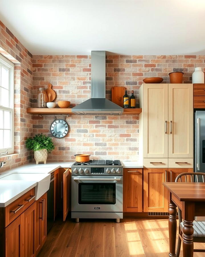 Brick Accent Walls