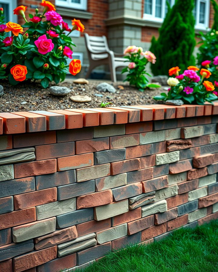 Brick Retaining Wall