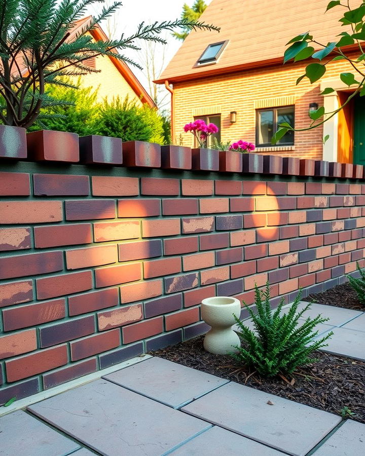 Brick Retaining Wall 2