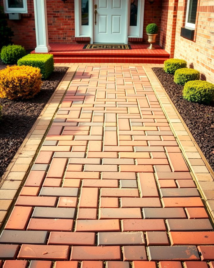 Brick Walkways for Classic Elegance