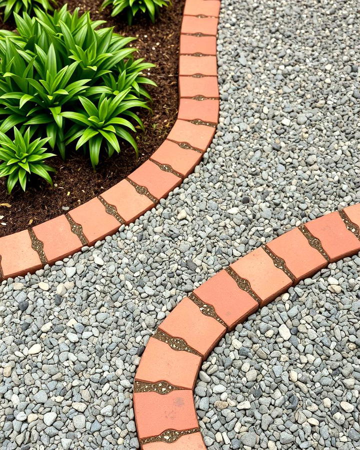 Brick and Gravel Combination