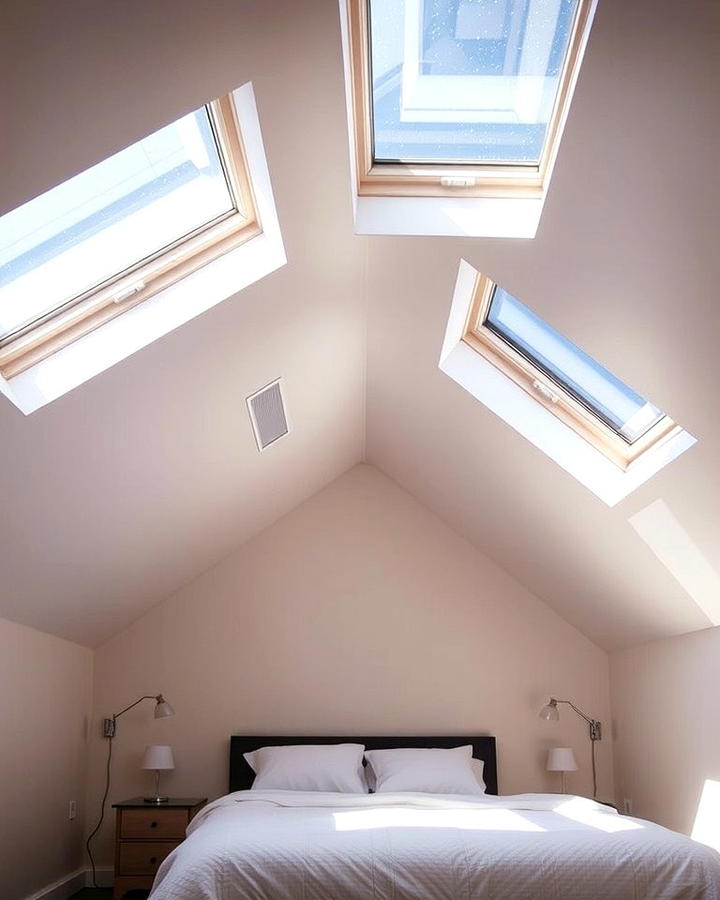 Bright and Airy Skylight Retreat