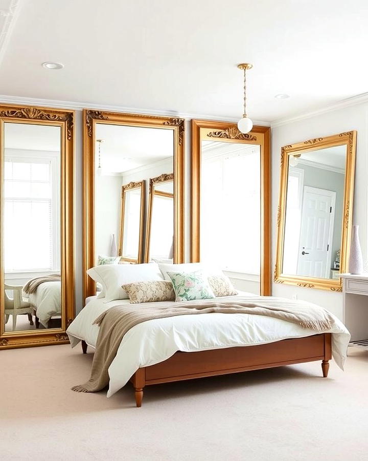 Bright and Airy with Large Mirrors