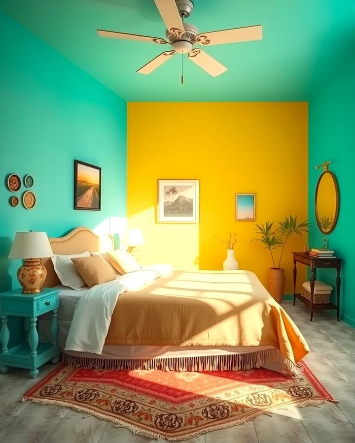 Brightly Painted Walls