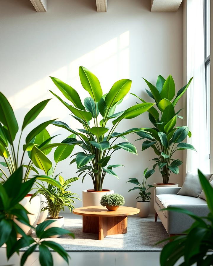 Bring Nature Indoors with Green Potted Plants