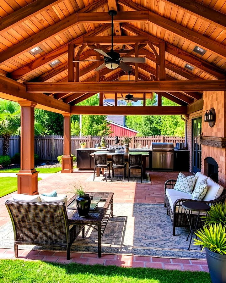 Build a Large Backyard Pavilion